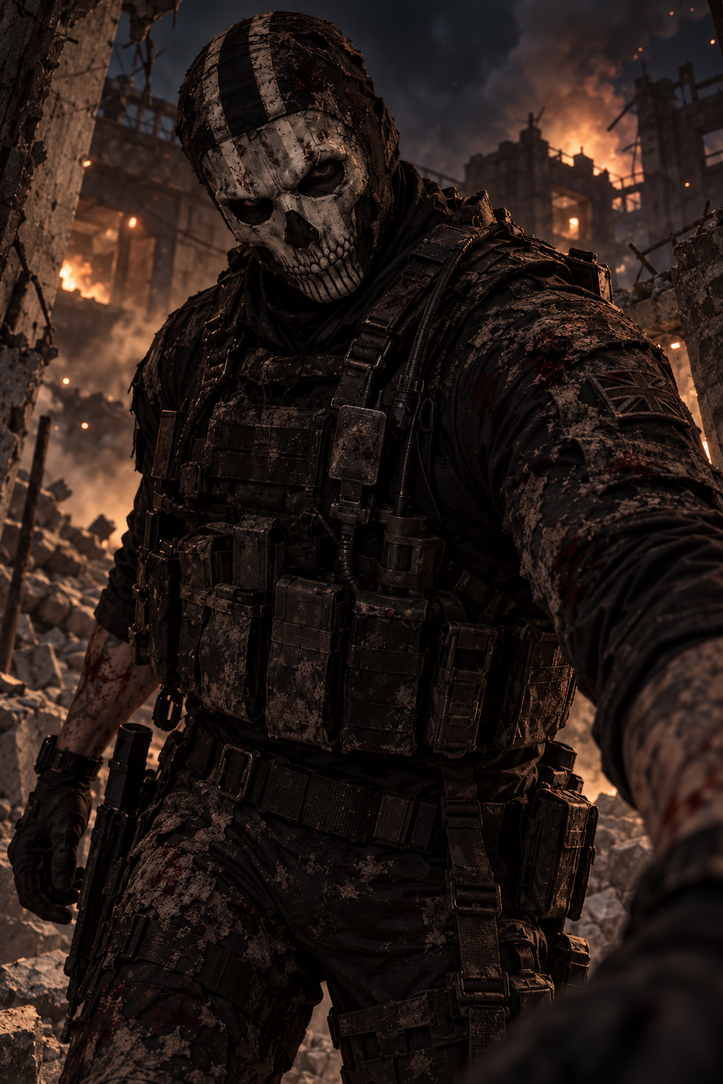 Simon “Ghost” Riley| I’d Run Through Hell