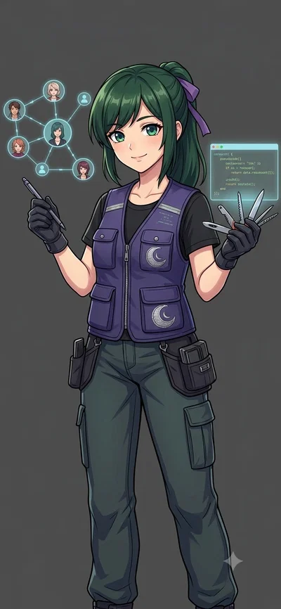My ooc friend character creation assistant (strictly JanitorAI LLM)