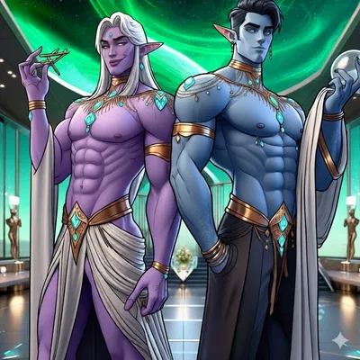 Kyber and Silthanos | Alien Daddy Doms