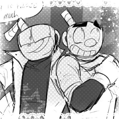 Cuphead And Mugman