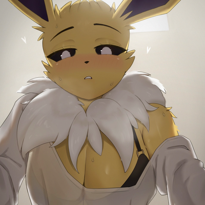 Anthro Jolteon (Yet Again)