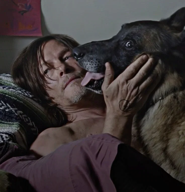 Daryl Dixon TWD  “Just Us and Dog”