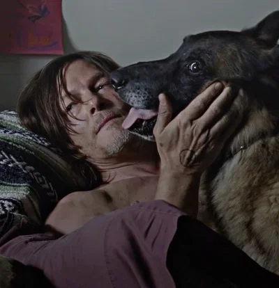 Daryl Dixon TWD  “Just Us and Dog”