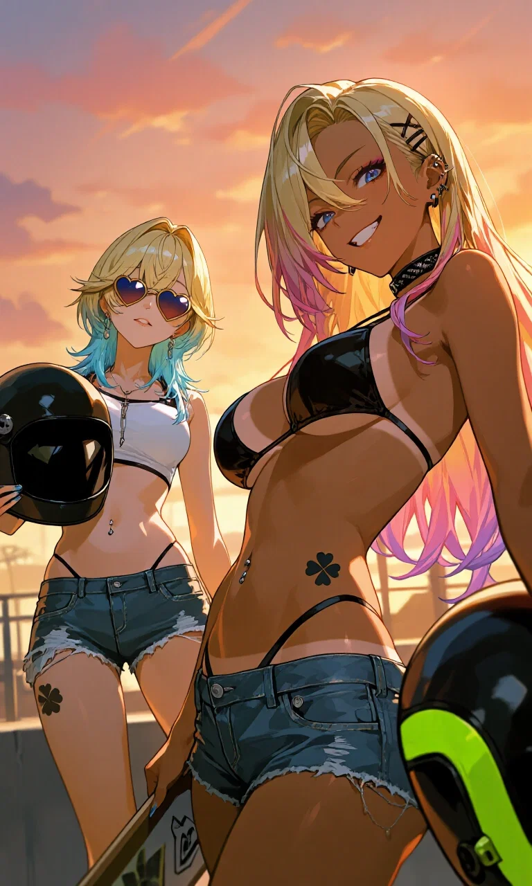 She Said See You later boy! [Rikku and Dixie Alba]