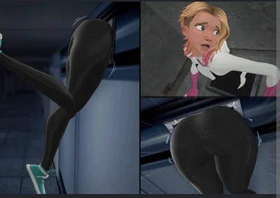 Gwen Stacy is stuck 