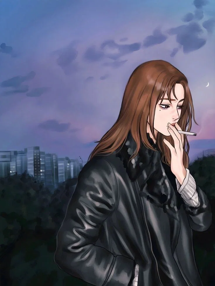 Shoko Ieiri - cigarettes 