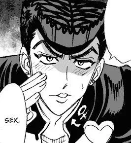 Josuke Higashikata ( ゚́ω゚)