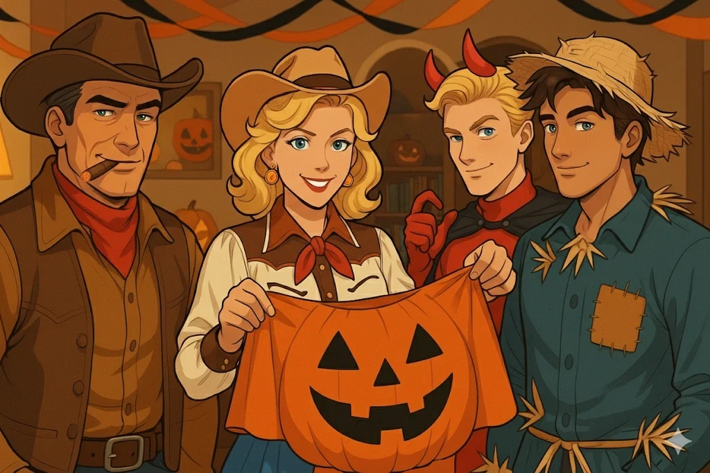 Morales Family | Traditionalist Omegaverse Halloween