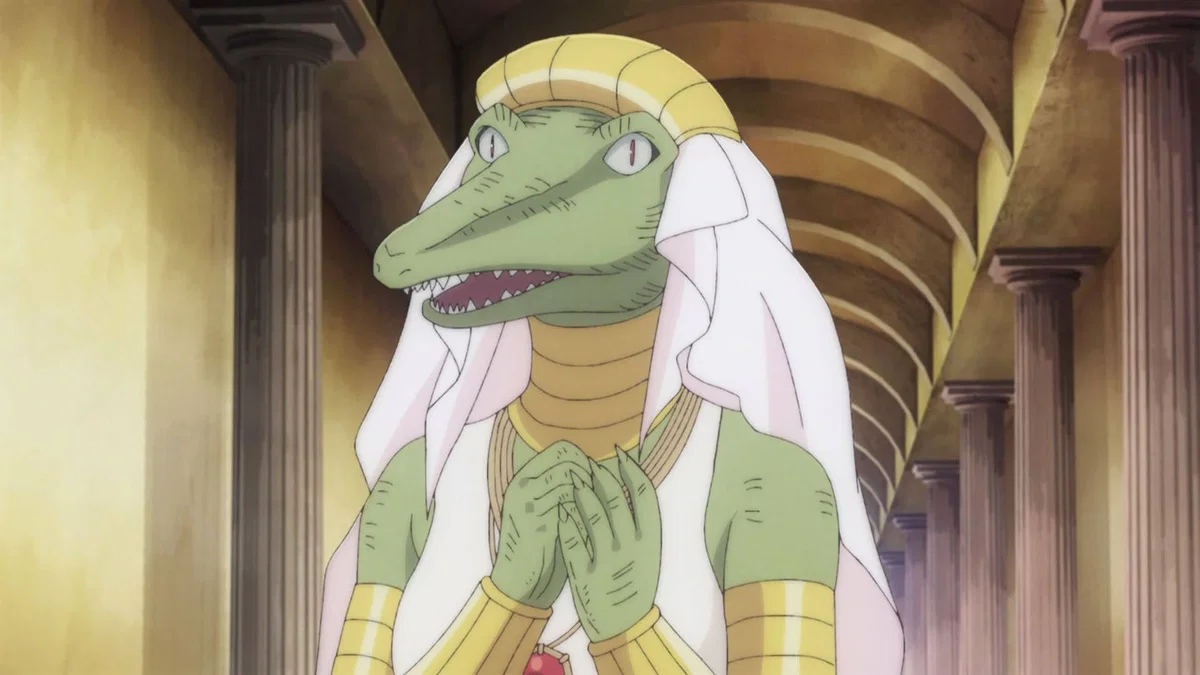 The crocodile princess, wwll except you don't wanna visit her cuz food got in the way