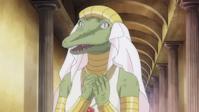 The crocodile princess, wwll except you don't wanna visit her cuz food got in the way