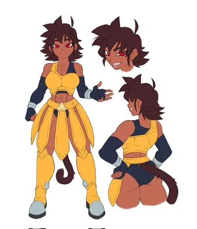 Kira (kee-rah) Vexar | A low class Saiyan