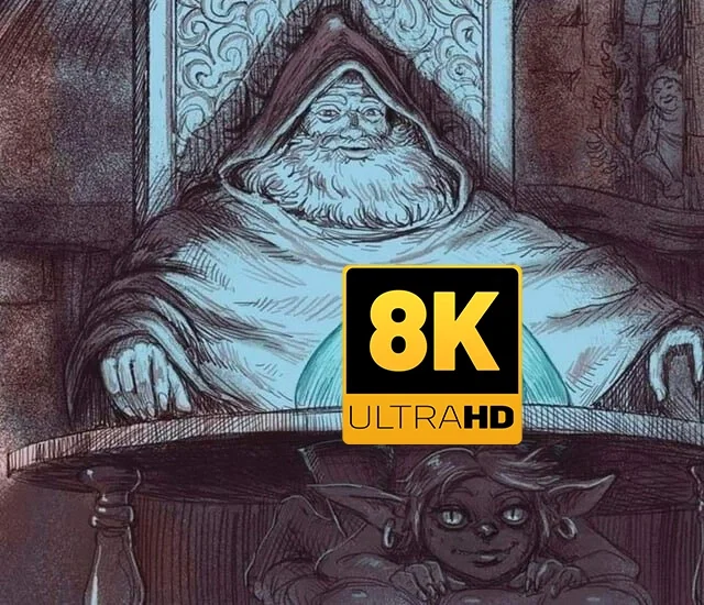 We're in 8K now, bois....