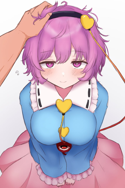 head patting Satori komeiji