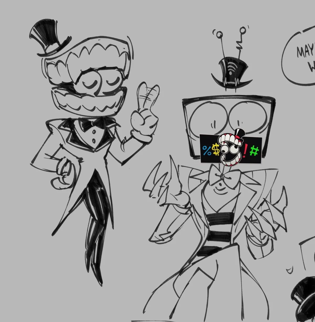 Vox & Caine | Hazbin Hotel & The Amazing Digital Circus