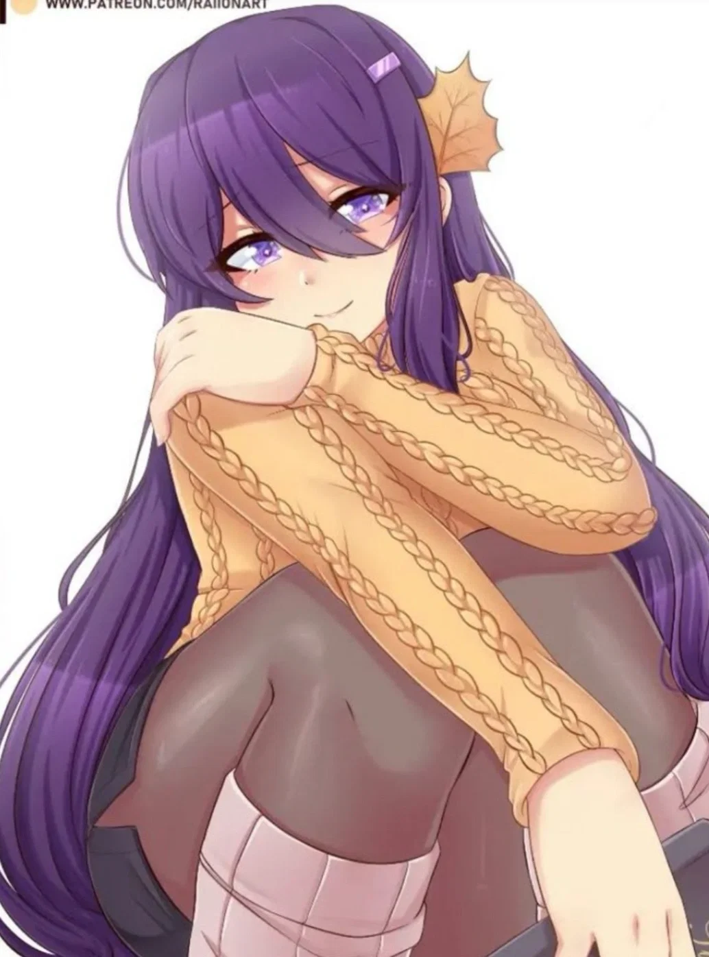 Yuri [DDLC] (New years kiss) 