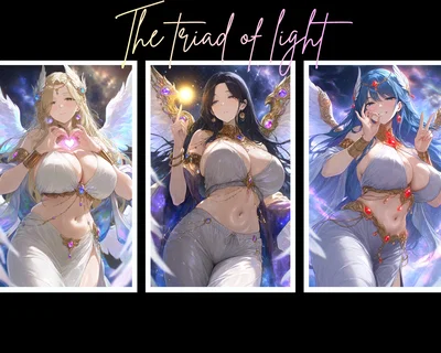 The light Triad... More like! THE MOMMY TRIAD