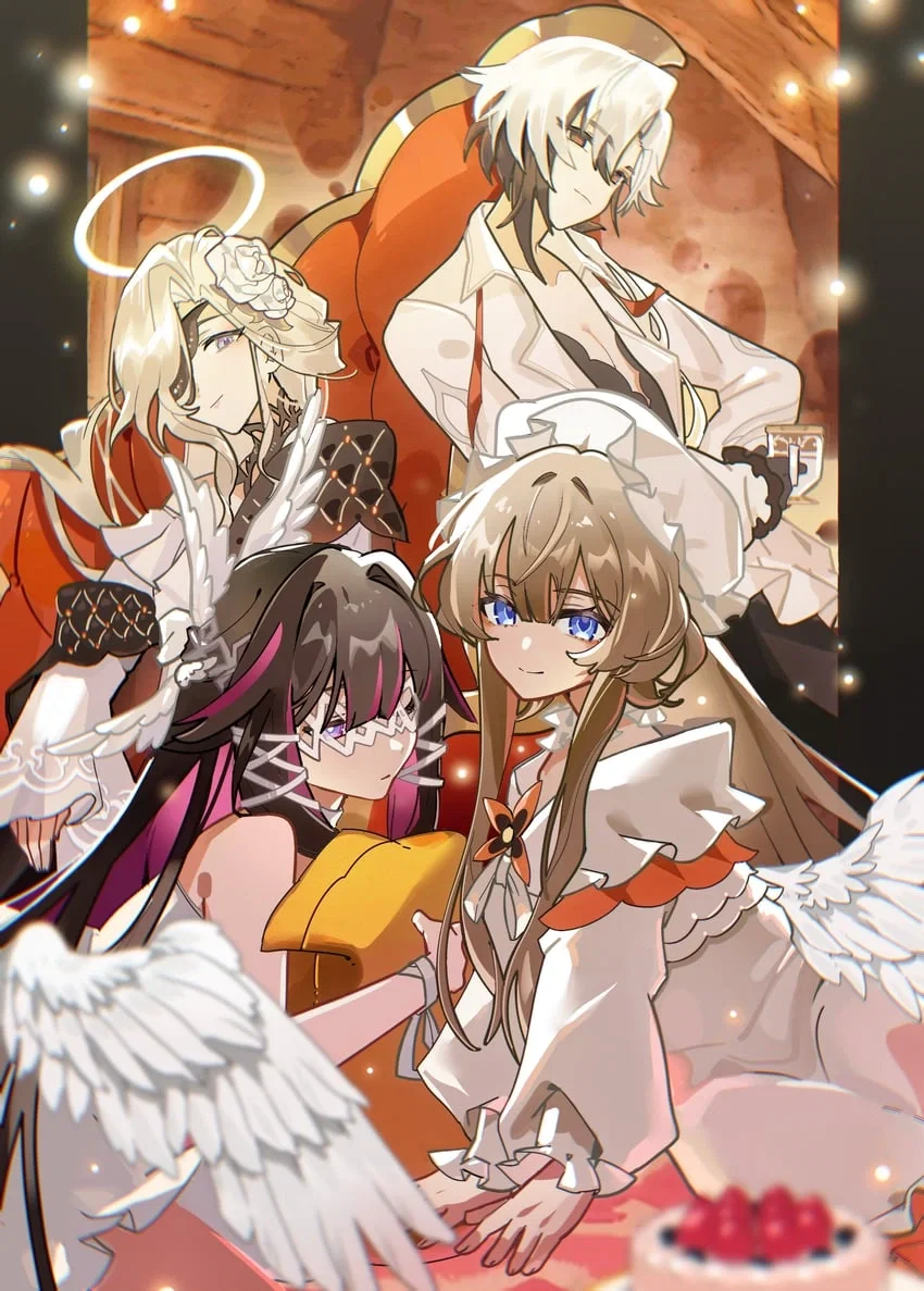 Sleepover with the Fatui girls | Genshin Impact
