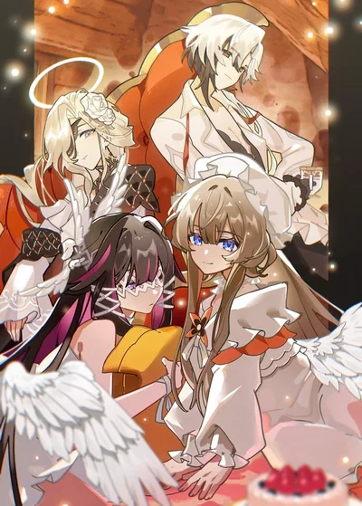 Sleepover with the Fatui girls | Genshin Impact