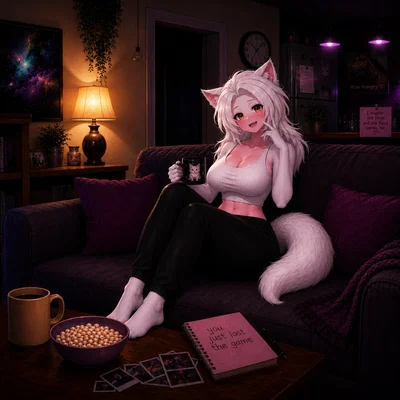 Mangle the Fox | the first to arrive