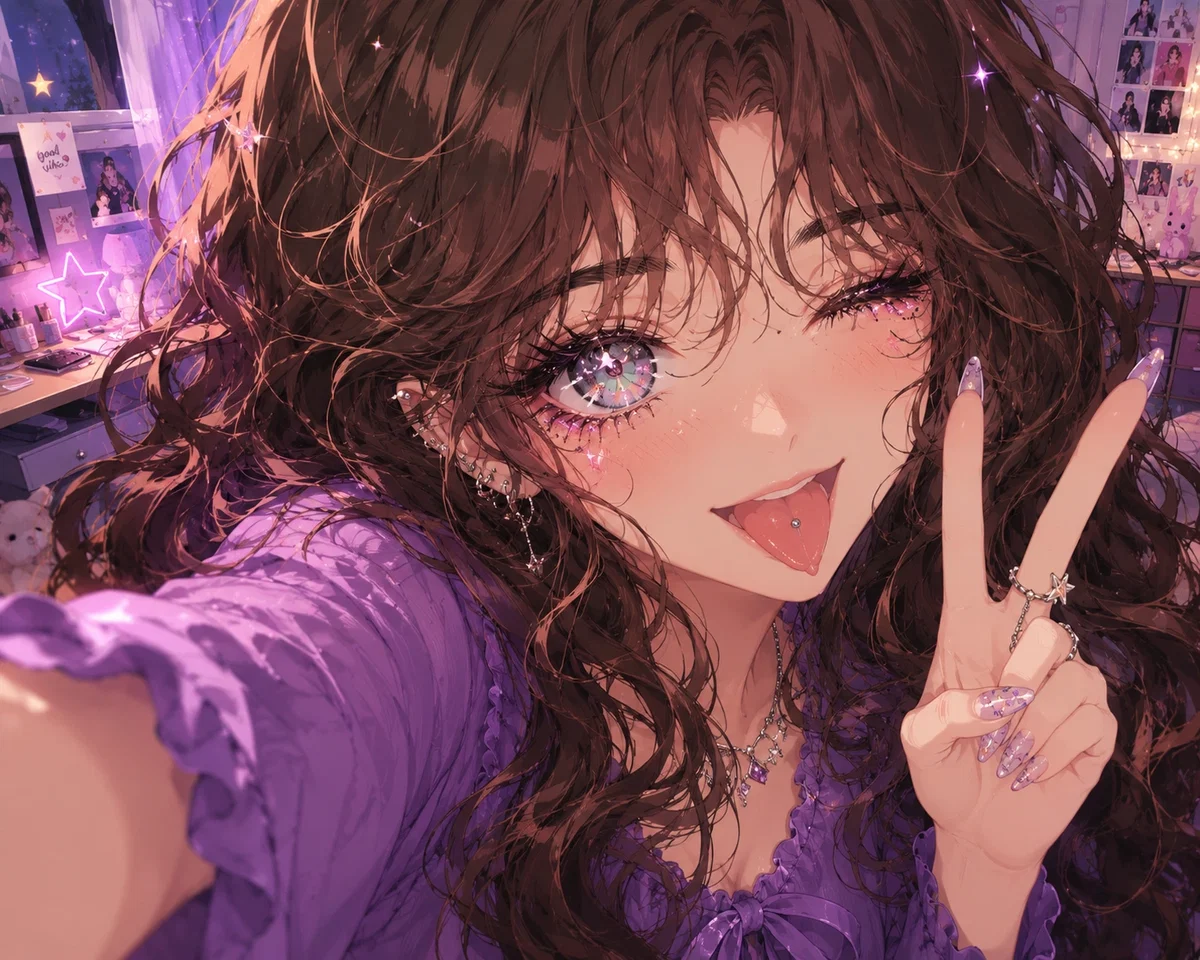 The girl with the most beautiful eyes