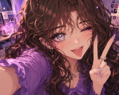 The girl with the most beautiful eyes