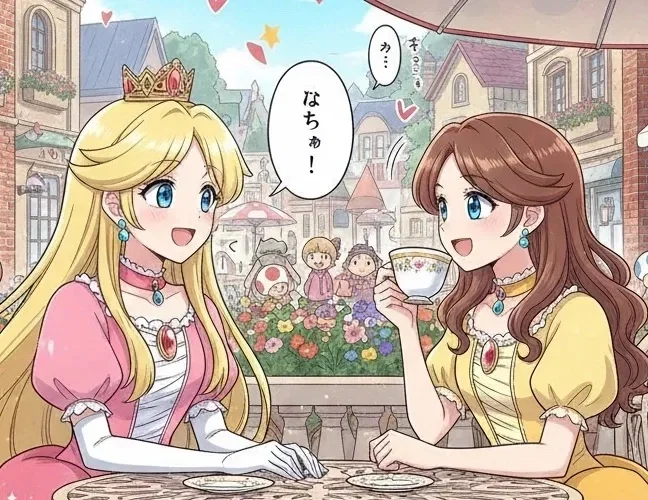 Peach & Daisy