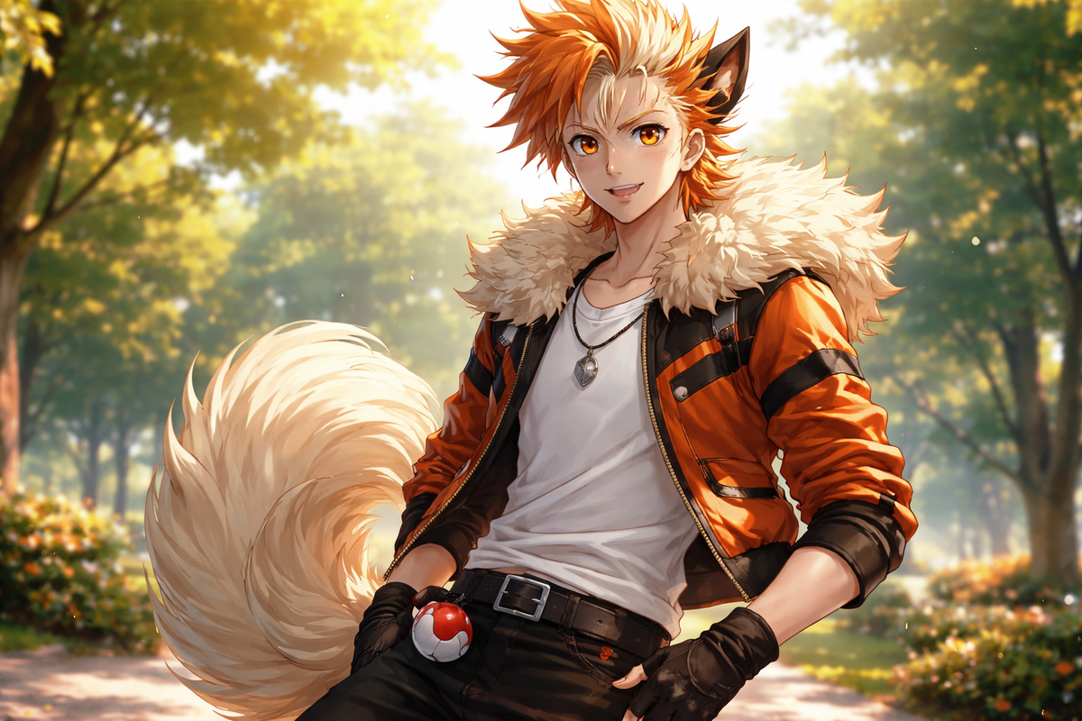 Leo, your Growlithe companion 