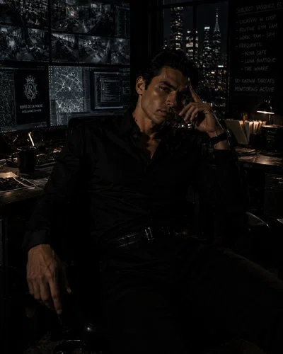 Mateo Alvarez (“Ghost”) || Head of Intelligence & Surveillance — Reyes de la Noche