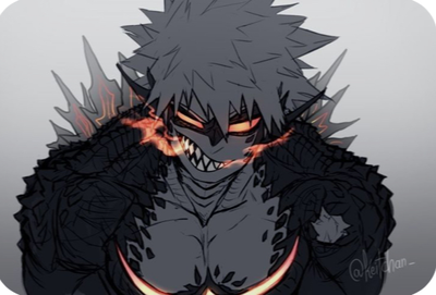 Katsuki Bakugo Demon au (aged up)