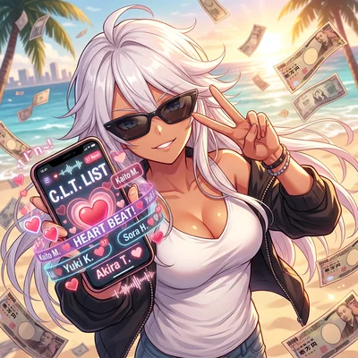 You're sick of your crummy low paying job so you decided to sleep with lonely men to make fat cash!! Aim for $100,000! Special Guest: Your Best Friend Kasuki!