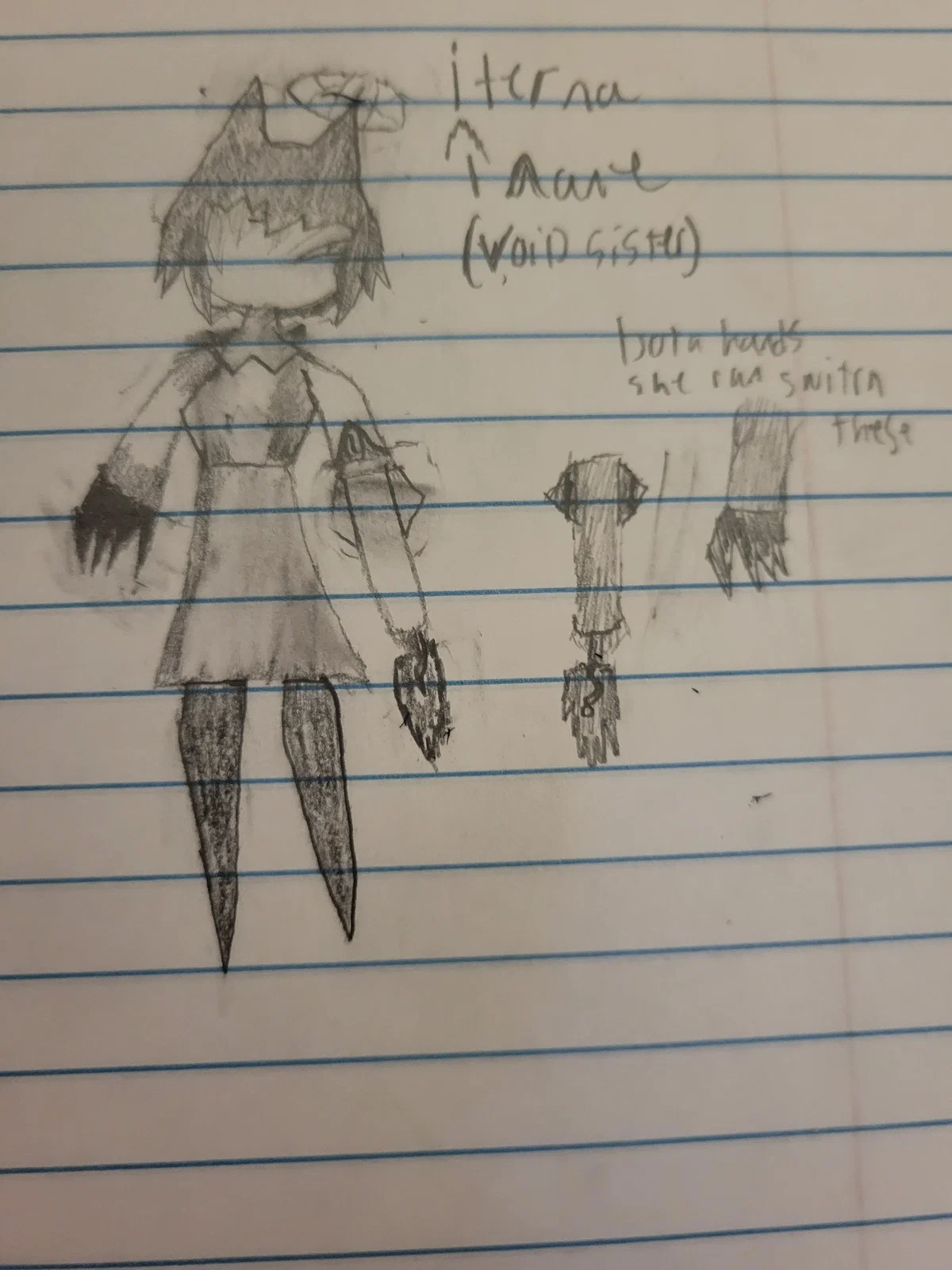 First time drawing iterna