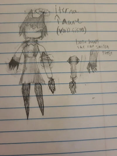 First time drawing iterna