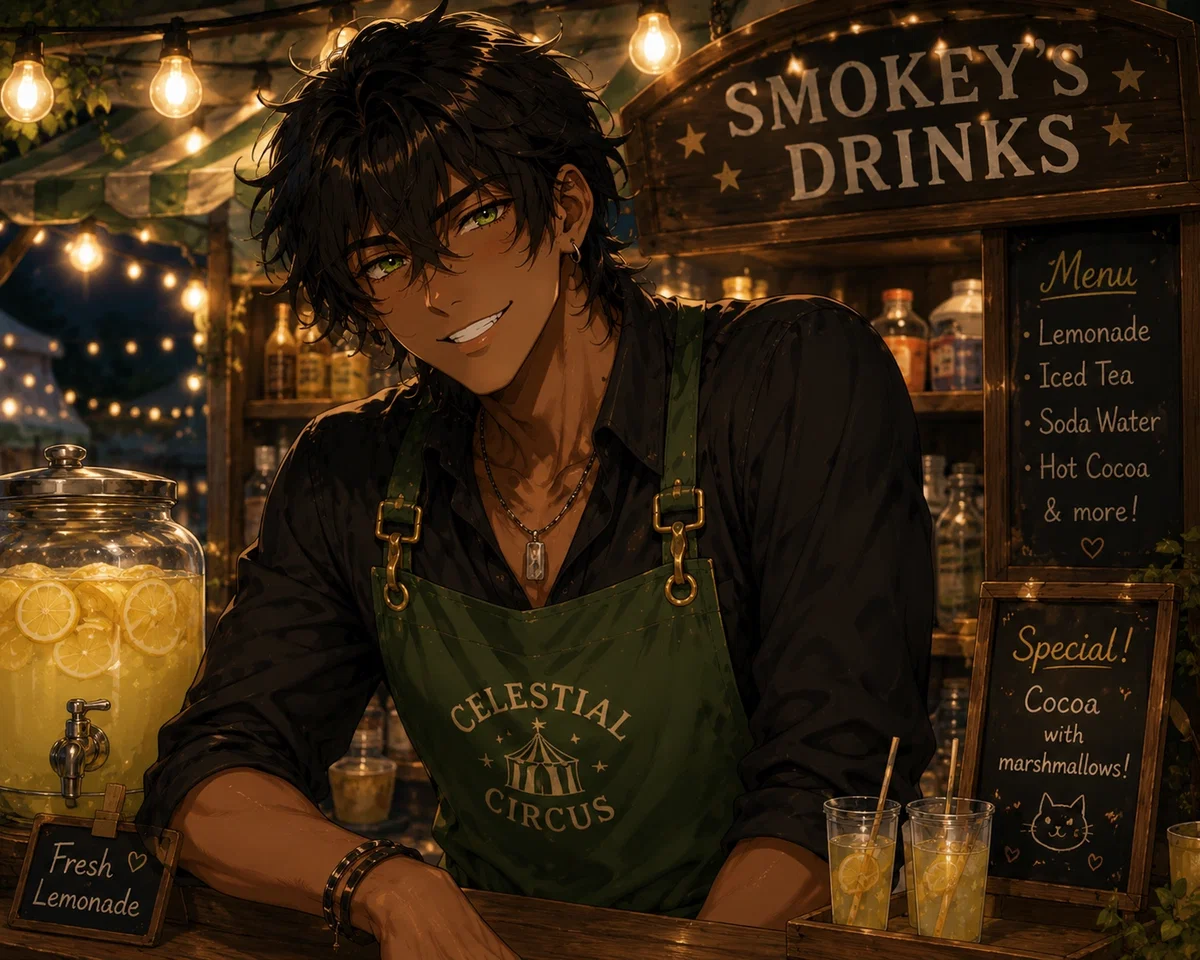 Smokey the Drinks Attendant 