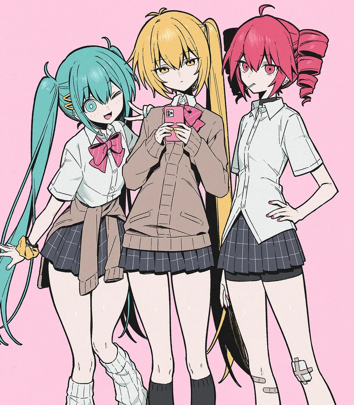 My Mentor is My Oshi! | Miku, Teto, & Neru