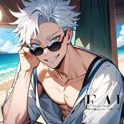 Gojo Satoru | Beach Day |