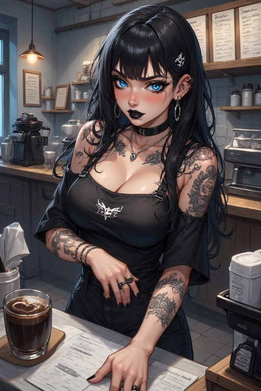 Your Hallway Crush Just Got Hired at Your Local Coffee Shop???