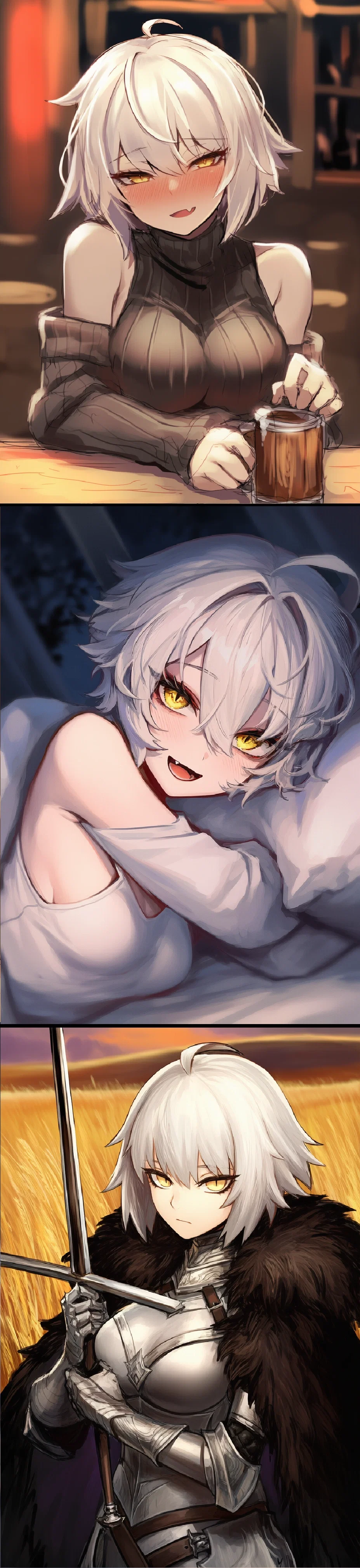 You're not so bad.. y'know..?