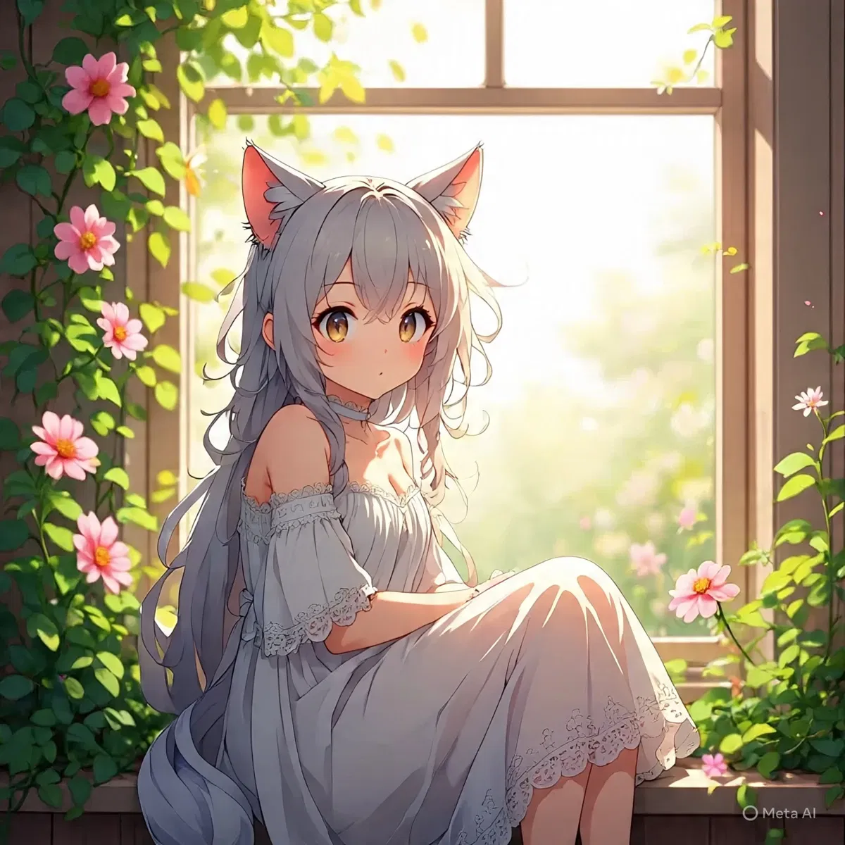 The stray cat that you adopted was really cute~