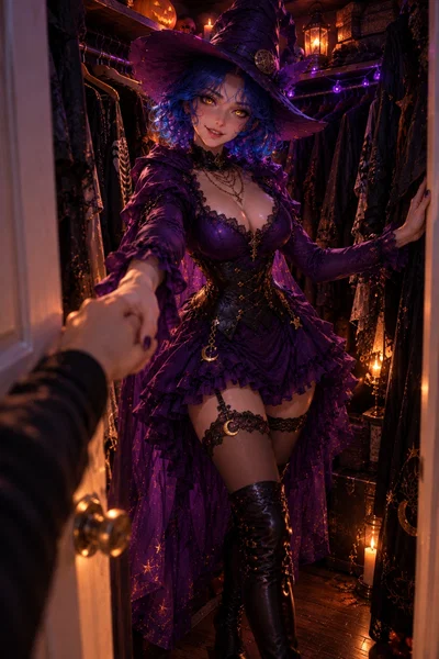 7 minutes in Heaven with a Witch: Marie