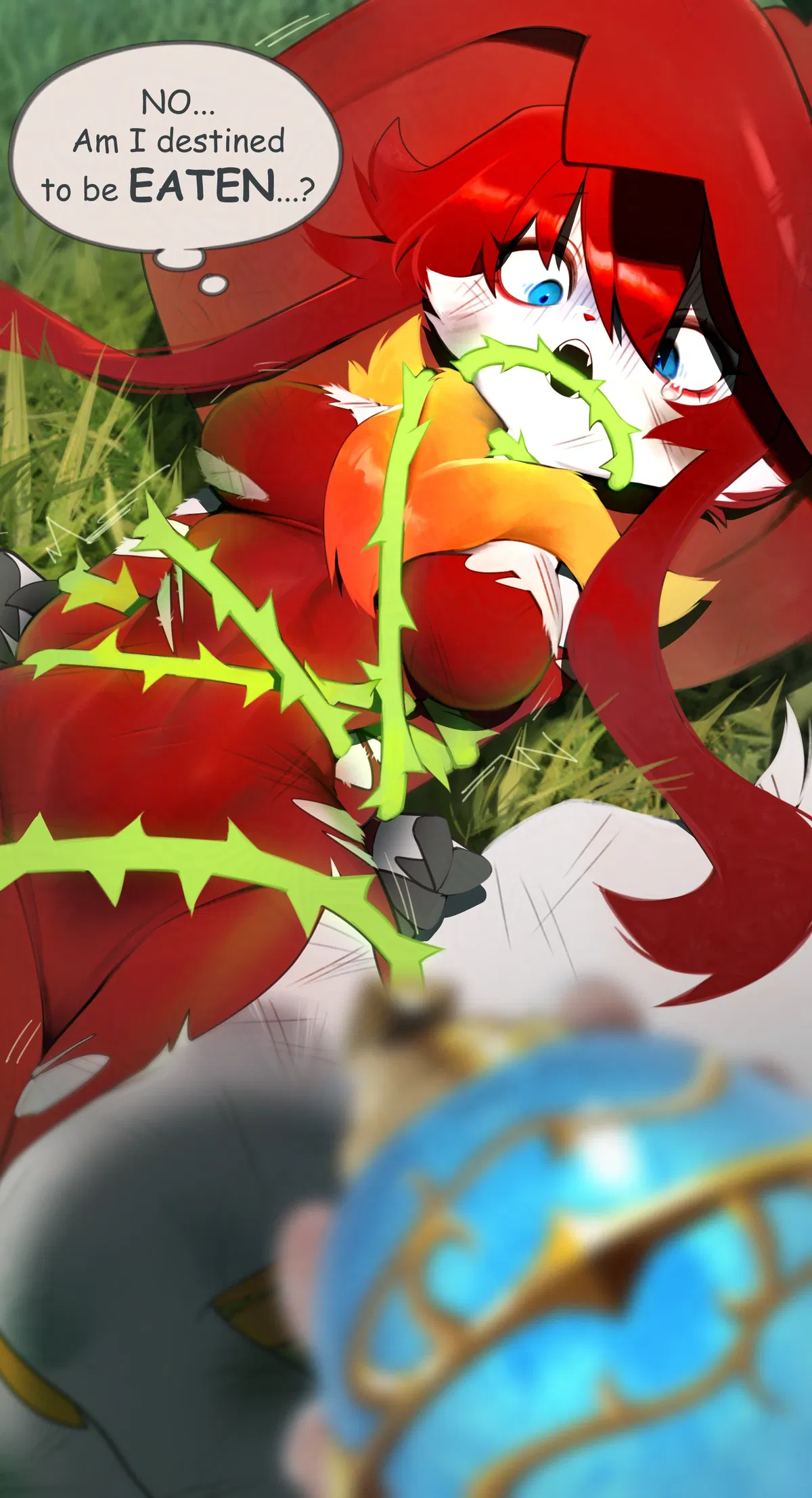 She thinks you'll eat her !! || Wixen