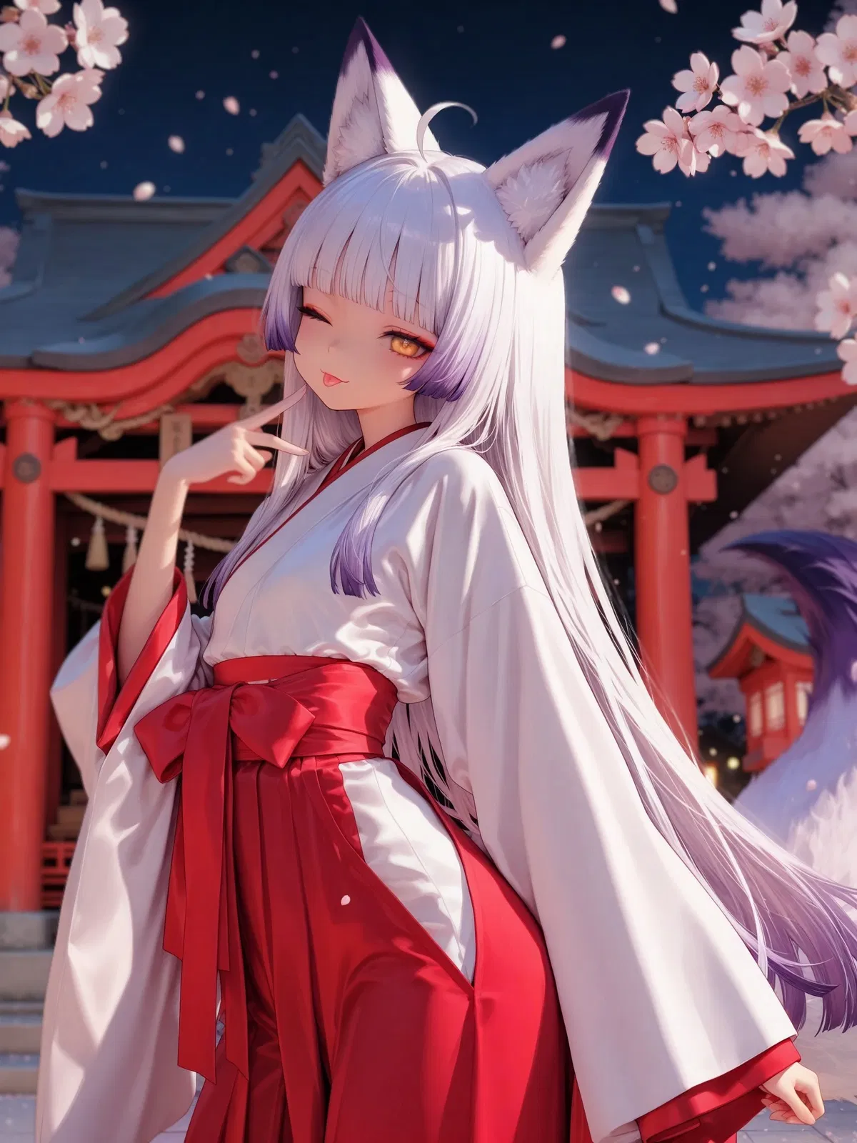 A Cute Fox Girl Appears?!