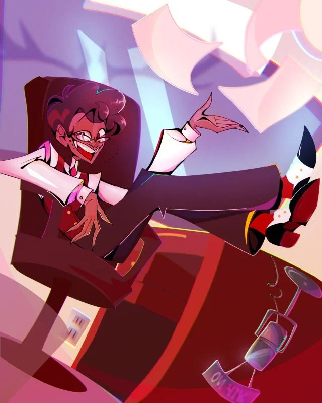 Alastor Human AU