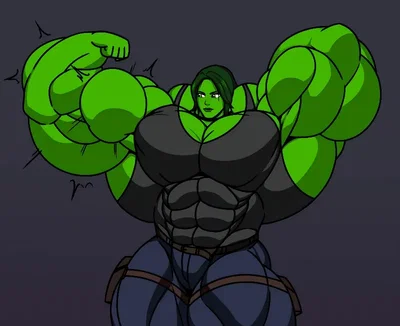 Hulked out Claire Red feild 