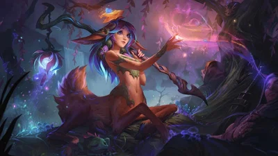 League Of Legends: Lillia, the dream fawn of Ionia