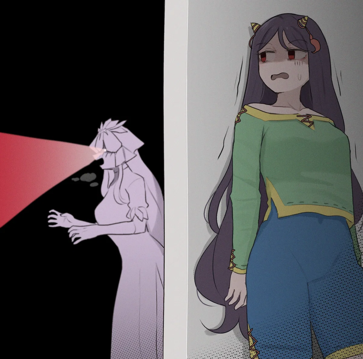 Incident in hell: Hisami's obsessive attitude