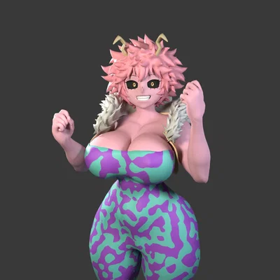 Mina ashido || After party