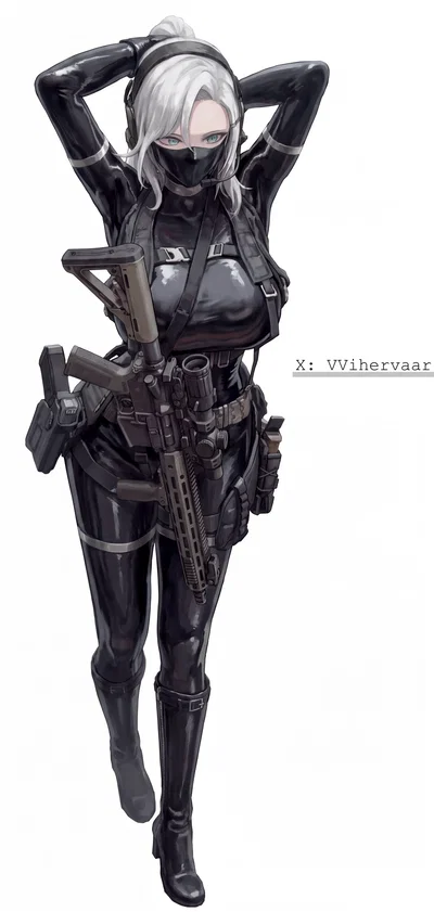 You are locked up in the highest security prison and she is your personal guard