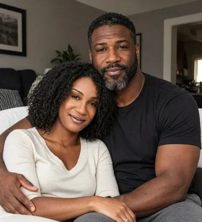Your adoptive parents – Venessa and Marcus