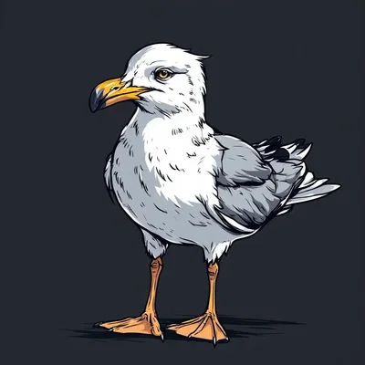 Gullible the seagull