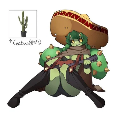 "Mostly friendly traveling Cactus girl"
